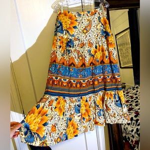 FARM RIO - Mídi skirt